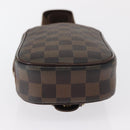 LOUIS VUITTON Damier Ebene Pochette Gange Shoulder Bag SPO N48048 LV Auth 165447-9