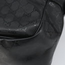 GUCCI GG Implementation Shoulder Bag Black Silver 211107 Auth 165449-12