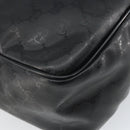 GUCCI GG Implementation Shoulder Bag Black Silver 211107 Auth 165449-13