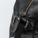 GUCCI GG Implementation Shoulder Bag Black Silver 211107 Auth 165449-15