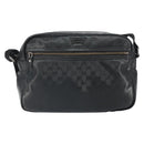 GUCCI GG Implementation Shoulder Bag Black Silver 211107 Auth 165449-2