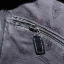 GUCCI GG Implementation Shoulder Bag Black Silver 211107 Auth 165449-20