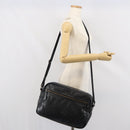 GUCCI GG Implementation Shoulder Bag Black Silver 211107 Auth 165449-25