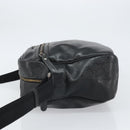 GUCCI GG Implementation Shoulder Bag Black Silver 211107 Auth 165449-5
