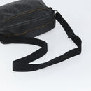 GUCCI GG Implementation Shoulder Bag Black Silver 211107 Auth 165449-7