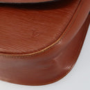 LOUIS VUITTON Epi Saint Cloud GM Shoulder Bag Brown M52193 LV Auth 165452-15