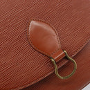 LOUIS VUITTON Epi Saint Cloud GM Shoulder Bag Brown M52193 LV Auth 165452-18