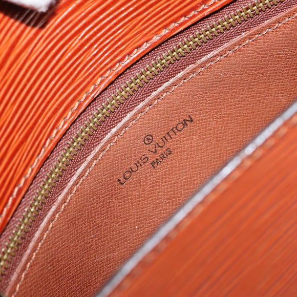LOUIS VUITTON Epi Saint Cloud GM Shoulder Bag Brown M52193 LV Auth 165452