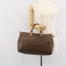 LOUIS VUITTON Monogram Speedy 35 Hand Bag M41524 LV Auth 165455A-23