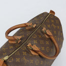 LOUIS VUITTON Monogram Speedy 35 Hand Bag M41524 LV Auth 165455A-7