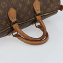 LOUIS VUITTON Monogram Speedy 35 Hand Bag M41524 LV Auth 165455A-8