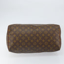 LOUIS VUITTON Monogram Speedy 35 Hand Bag M41524 LV Auth 165455A-6