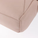 Salvatore Ferragamo Vala Ribbon Schoudertas Leer Roze Goud Auth 165457-17