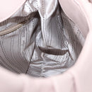 Salvatore Ferragamo Vala Ribbon Schoudertas Leer Roze Goud Auth 165457-19