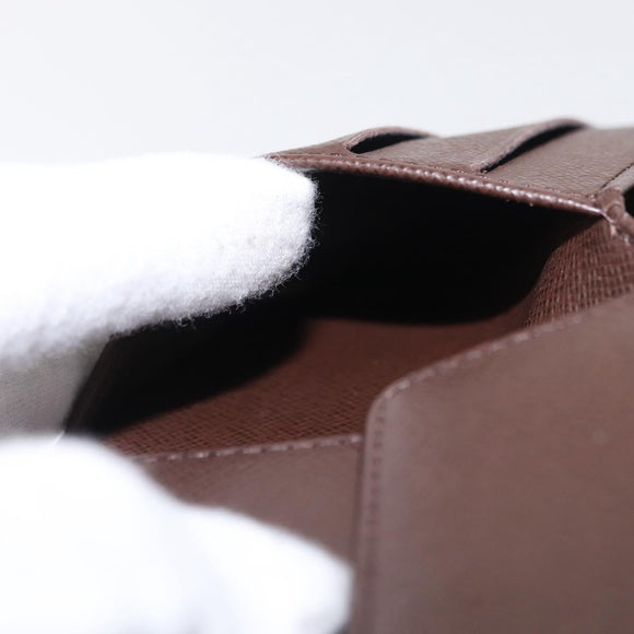LOUIS VUITTON Epi Portefeuille Marco Bifold Wallet Mocha M6354D LV Auth 165463