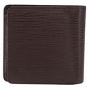 LOUIS VUITTON Epi Portefeuille Marco Bifold Wallet Mocha M6354D LV Auth 165463-2