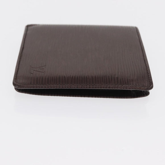 LOUIS VUITTON Epi Portefeuille Marco Bifold Wallet Mocha M6354D LV Auth 165463