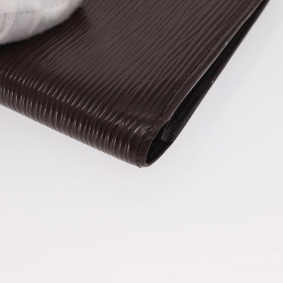 LOUIS VUITTON Epi Portefeuille Marco Bifold Wallet Mocha M6354D LV Auth 165463