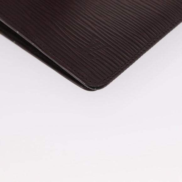 LOUIS VUITTON Epi Portefeuille Marco Bifold Wallet Mocha M6354D LV Auth 165463
