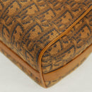 Christian Dior Trotter Canvas Saddle Oblique Dior Lanco Bag Yellow Auth 165473SAM-16