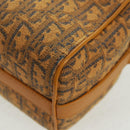 Christian Dior Trotter Canvas Saddle Oblique Dior Lanco Bag Yellow Auth 165473SAM-18