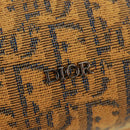 Christian Dior Trotter Canvas Saddle Oblique Dior Lanco Bag Yellow Auth 165473SAM-19