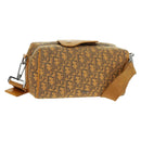 Christian Dior Trotter Canvas Saddle Oblique Dior Lanco Bag Yellow Auth 165473SAM-1