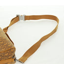 Christian Dior Trotter Canvas Saddle Oblique Dior Lanco Bag Yellow Auth 165473SAM-14