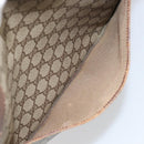 GUCCI GG Supreme Web Sherry Line Tote Bag PVC Beige Gold 89 02 003 Auth 165476-20