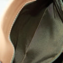 Christian Dior Trotter Canvas Tote Bag Green Silver Auth 165477V-23