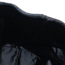 PRADA Sequin Tote Bag Nylon Gold Black Auth 165478V-20