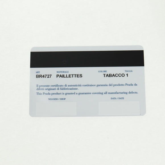 PRADA Sequin Tote Bag Nylon Gold Black Auth 165478V