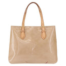 LOUIS VUITTON Monogram Vernis Brentwood Shoulder Bag Noisette M91511 Auth 165479-13