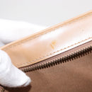 LOUIS VUITTON Monogram Vernis Brentwood Shoulder Bag Noisette M91511 Auth 165479-11