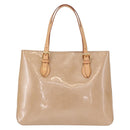 LOUIS VUITTON Monogram Vernis Brentwood Shoulder Bag Noisette M91511 Auth 165479-2