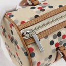 BURBERRY Blue Label Hand Bag Canvas Multicolor Silver Auth 165482-10