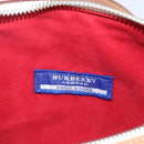 BURBERRY Blue Label Hand Bag Canvas Multicolor Silver Auth 165482-11
