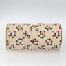 BURBERRY Blue Label Hand Bag Canvas Multicolor Silver Auth 165482-5