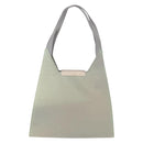 Salvatore Ferragamo Gancini Shoulder Bag Suede Gray Silver Auth 165484-2