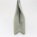 Salvatore Ferragamo Gancini Shoulder Bag Suede Gray Silver Auth 165484-3
