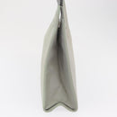 Salvatore Ferragamo Gancini Shoulder Bag Suede Gray Silver Auth 165484-4