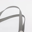 Salvatore Ferragamo Gancini Shoulder Bag Suede Gray Silver Auth 165484-8