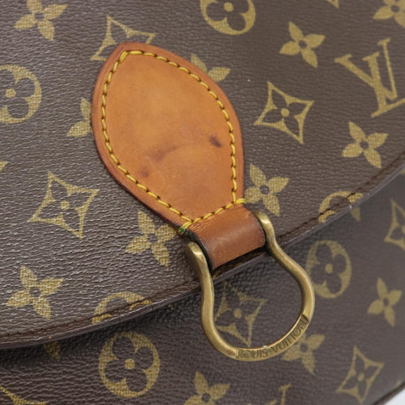LOUIS VUITTON Monogram Saint Cloud GM Shoulder Bag M51242 LV Auth 165485