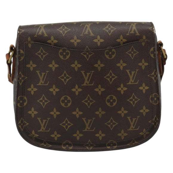 LOUIS VUITTON Monogram Saint Cloud GM Shoulder Bag M51242 LV Auth 165485