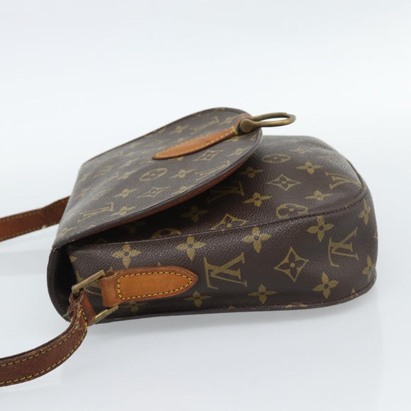 LOUIS VUITTON Monogram Saint Cloud GM Shoulder Bag M51242 LV Auth 165485