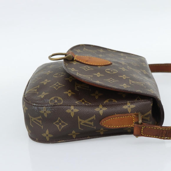 LOUIS VUITTON Monogram Saint Cloud GM Shoulder Bag M51242 LV Auth 165485