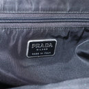 PRADA Hand Bag Nylon Green Silver Auth 165487-19