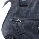 PRADA Hand Bag Nylon Green Silver Auth 165487-20