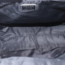 PRADA Hand Bag Nylon Green Silver Auth 165487-10