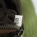 PRADA Backpack Nylon Green Silver Auth 165488-12